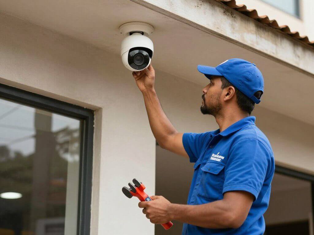 Dahua CCTV installation and security camera system in Diani
